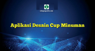 Aplikasi Desain Cup Minuman