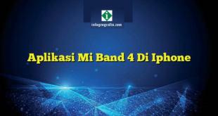 Aplikasi Mi Band 4 Di Iphone