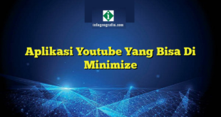 Aplikasi Youtube Yang Bisa Di Minimize