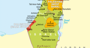 Peta Palestina Dan Israel
