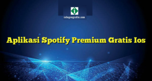 Aplikasi Spotify Premium Gratis Ios